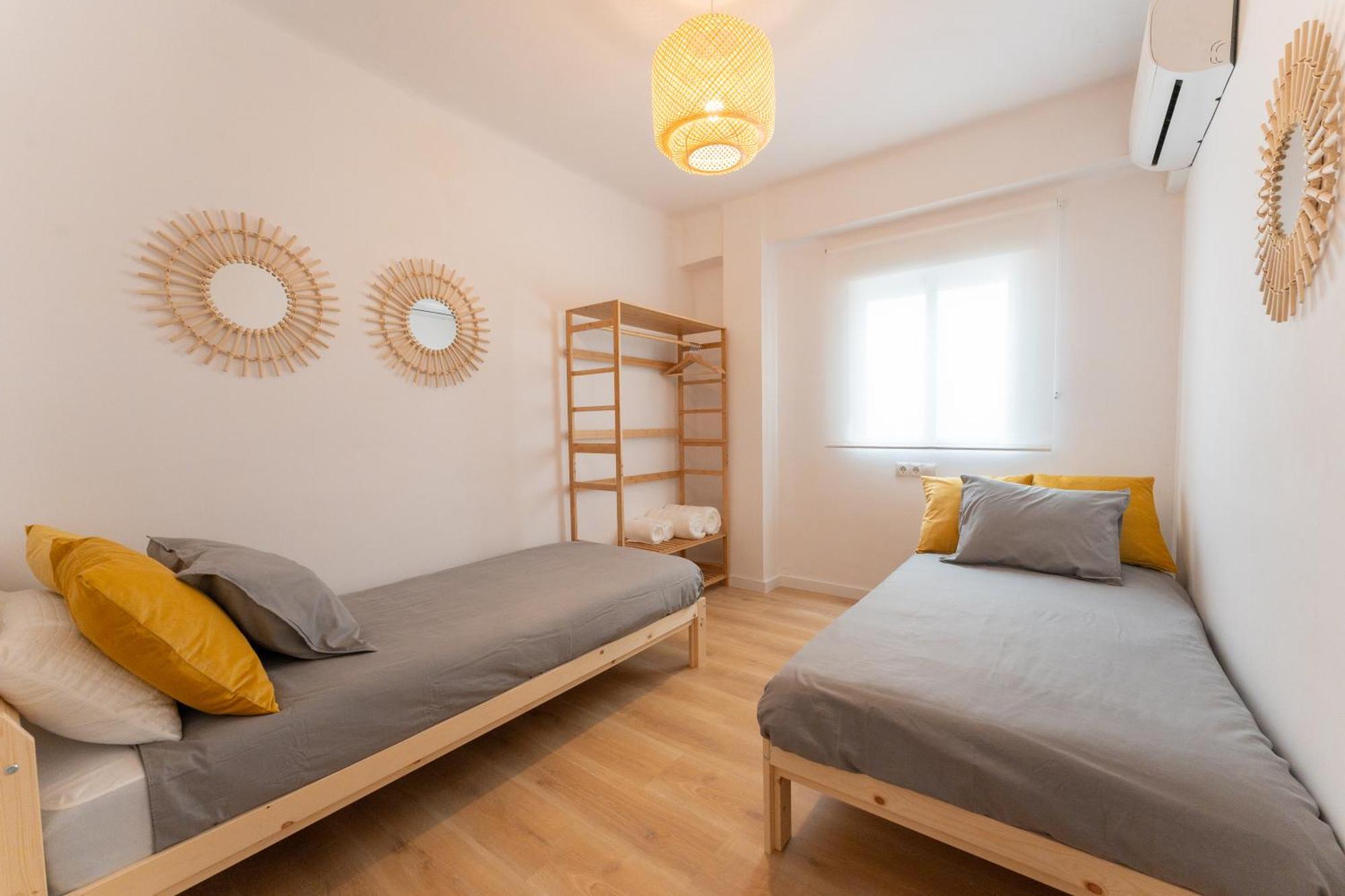 Malaga Lux Oasis - Modern 3Br, Fast Wifi, Smarttv Lejlighed Eksteriør billede