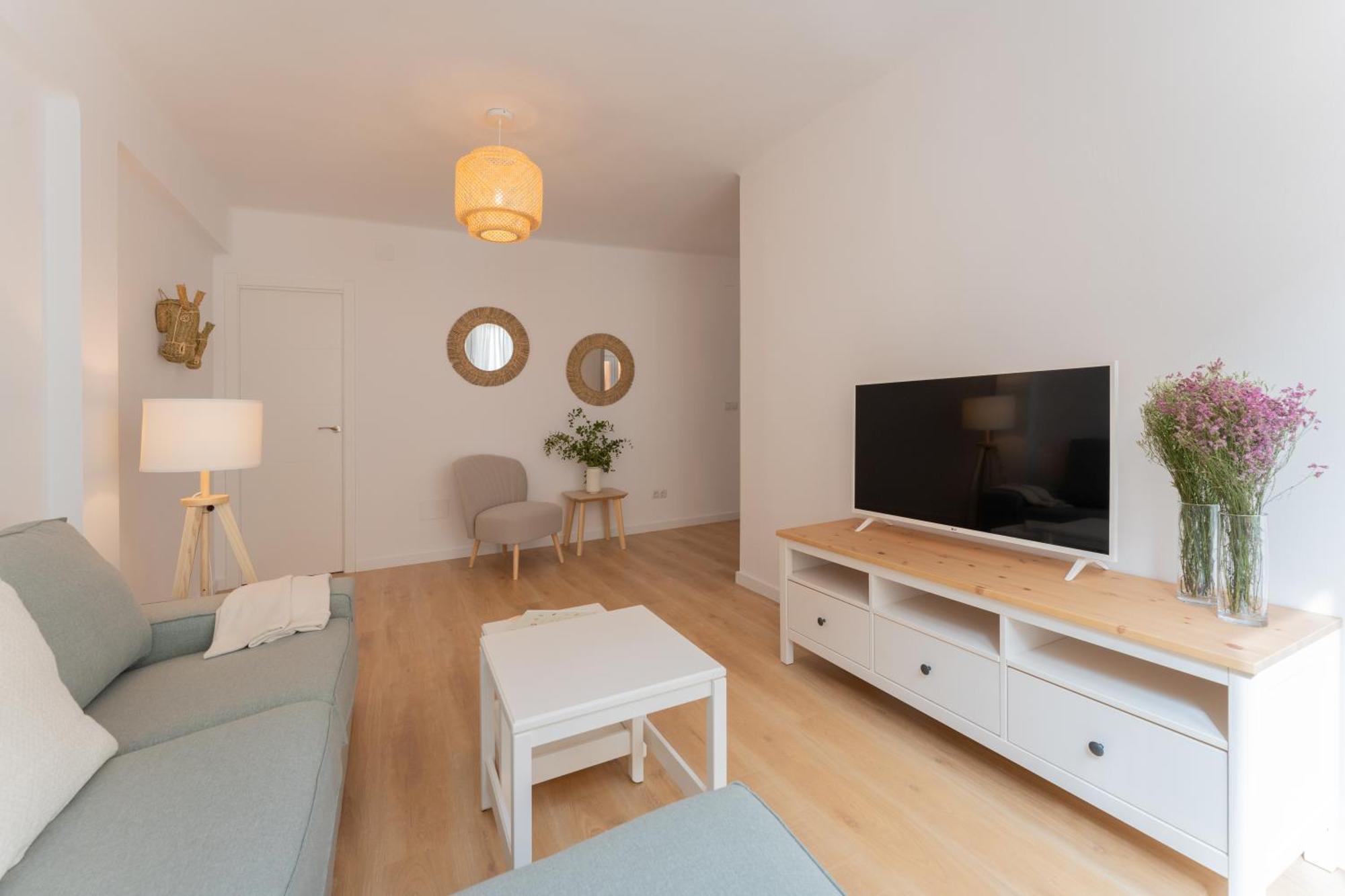 Malaga Lux Oasis - Modern 3Br, Fast Wifi, Smarttv Lejlighed Eksteriør billede